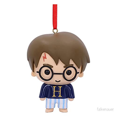 Nemesis Now Potter Harry hängande dekorativ prydnad, blå, 7,5 cm 801269144036