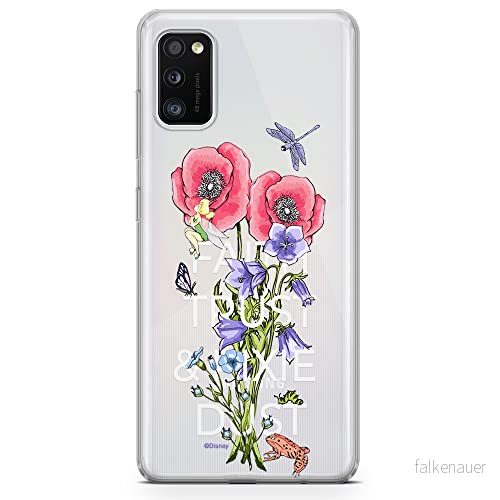 ERT GROUP mobiltelefonfodral för Samsung A41 originalt och officiellt licensierat Disney mönster Tinker Bell 003 optimalt anpassad till formen på mobiltelefonen, fodral tillverkad av TPU plast 5904805668388
