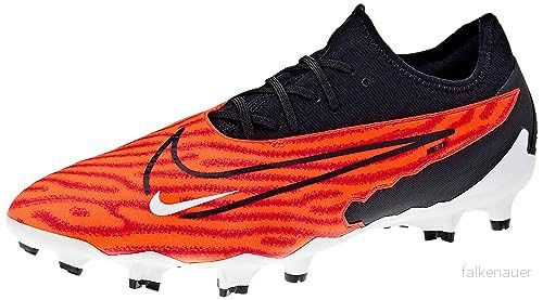 NIKE Phantom fotbollssko för män, Ljus karmosinröd svart vit, 47 EU 196608024835