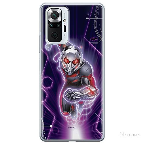 ERT GROUP mobiltelefonfodral för Xiaomi REDMI NOTE 10 PRO originalt och officiellt licensierat Marvel mönster Ant Man 001 anpassad till formen på mobiltelefonen, fodral tillverkad av TPU plast 5903932822069
