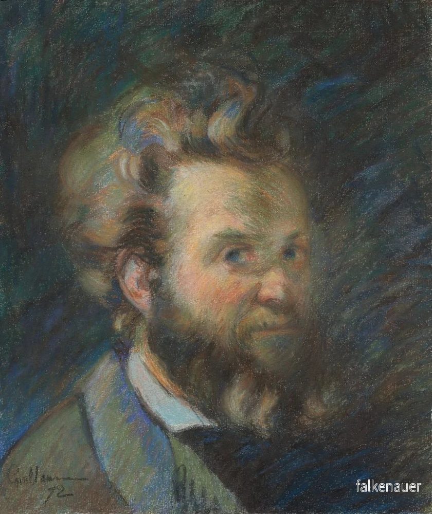 Målning Självporträtt - Armand Guillaumin | Konsttryck - Bild 2