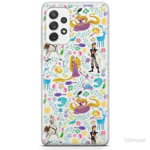 ERT GROUP mobiltelefonfodral för Samsung A33 5G originalt och officiellt licensierat Disney mönster Tangled 001 optimalt anpassad till formen på mobiltelefonen, gedeeltelijk transparant 5904805344053