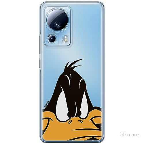 ERT GROUP mobiltelefonfodral för Xiaomi 13 LITE/CIVI 2 originalt och officiellt licensierat Looney Tunes mönster Duffy 001 optimalt anpassad till formen på mobiltelefonen, gedeeltelijk transparant 5905511920289