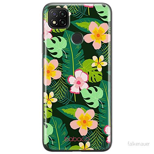 ERT GROUP mobiltelefonfodral för Xiaomi REDMI 9C originalt och officiellt licensierat Babaco mönster Flowers 019 optimalt anpassad till formen på mobiltelefonen, fodral tillverkad av TPU plast 5903932637175