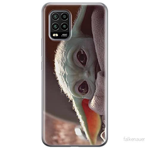 ERT GROUP mobiltelefonfodral för Xiaomi MI 10 LITE originalt och officiellt licensierat Star Wars mönster Baby Yoda 021 optimalt anpassad till formen på mobiltelefonen, fodral tillverkad av TPU plast 5904805071553