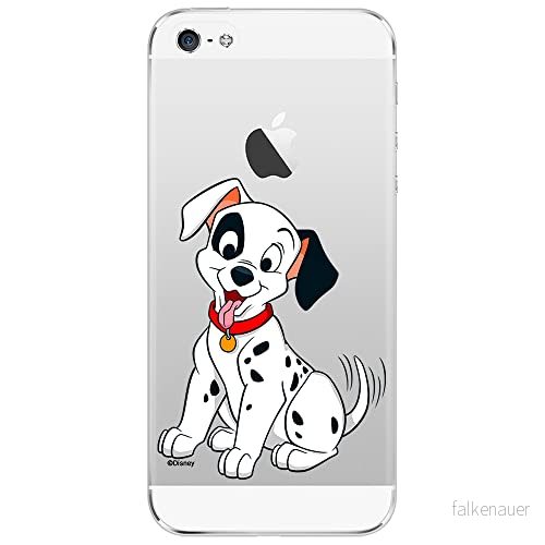 ERT GROUP mobiltelefonfodral för Iphone 5/5S/SE originalt och officiellt licensierat Disney mönster Dalmatian 006 optimalt anpassad till formen på mobiltelefonen, gedeeltelijk transparant 5904805884863