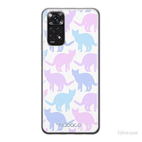 ERT GROUP mobiltelefonfodral för Xiaomi REDMI NOTE 11S 4G / 11 originalt och officiellt licensierat Babaco mönster Cats 011, fodral tillverkad av TPU plast 5905511569150