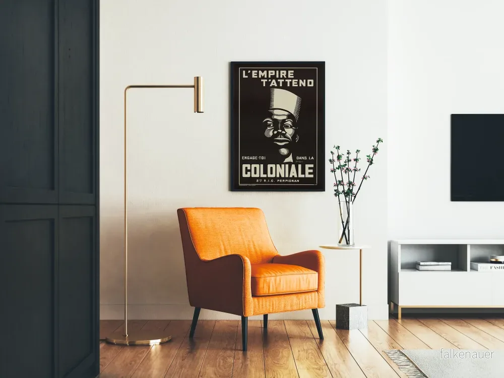 Vintage rekryteringsposter för kolonialarmén - Imperiet väntar på dig - Bild 2