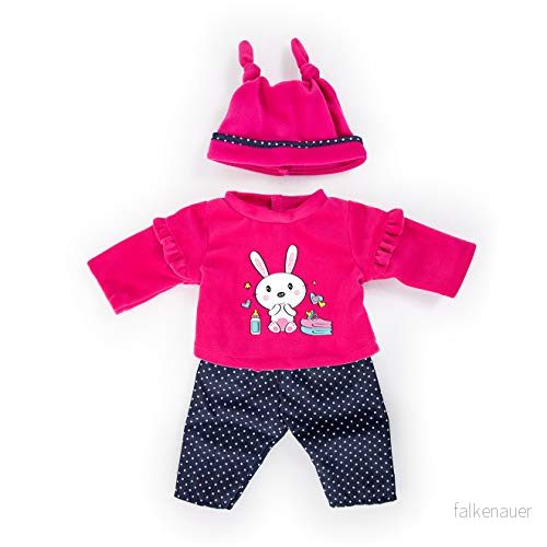 Bayer Design 83879AA dockkläder för babydocka, flera delar, dockor 33 38 cm, Bunny 4003336838794