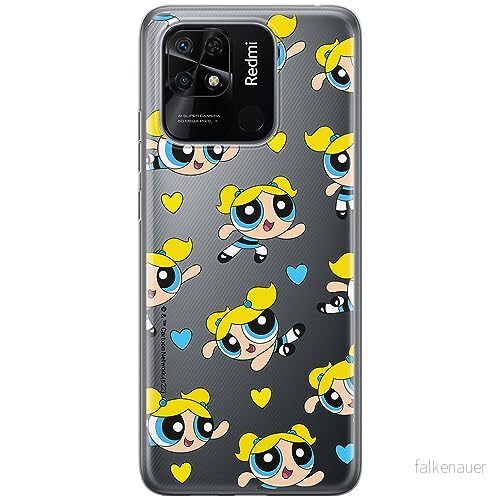 ERT GROUP mobiltelefonfodral för Xiaomi REDMI 10C originalt och officiellt licensierat The Powerpuff Girls mönster 008, gedeeltelijk transparant 5905511958527