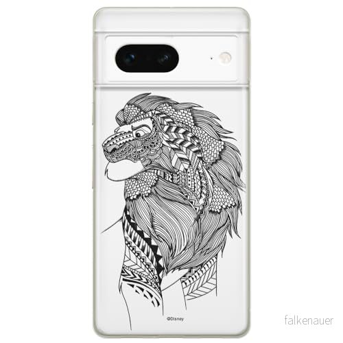 ERT GROUP mobiltelefonfodral för Google PIXEL 7 originalt och officiellt licensierat Disney mönster Simba & Friends 006 optimalt anpassad till formen på mobiltelefonen, fodral tillverkad av TPU plast 5905795157234