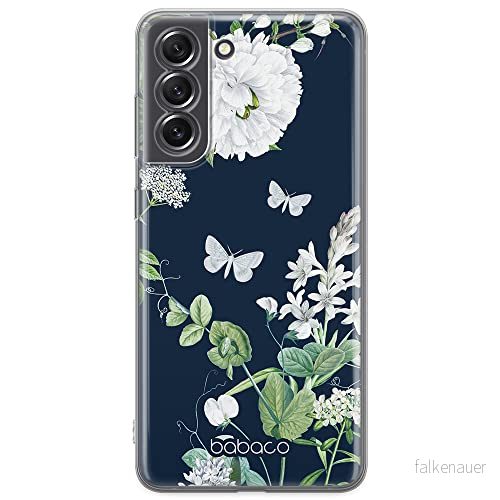 ERT GROUP mobiltelefonfodral för Samsung S21 FE originalt och officiellt licensierat Babaco mönster Flowers 032 optimalt anpassad till formen på mobiltelefonen, fodral tillverkad av TPU plast 5905131286130