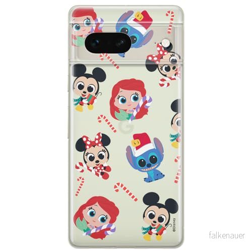 ERT GROUP mobiltelefonfodral för Google PIXEL 7 originalt och officiellt licensierat Disney mönster Friends 002 optimalt anpassad till formen på mobiltelefonen, gedeeltelijk transparant 5905795139315