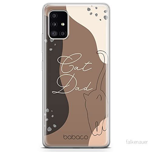 ERT GROUP mobiltelefonfodral för Samsung A51 5G originalt och officiellt licensierat Babaco mönster Cats 010 optimalt anpassad till formen på mobiltelefonen, fodral tillverkad av TPU plast 5905131091543