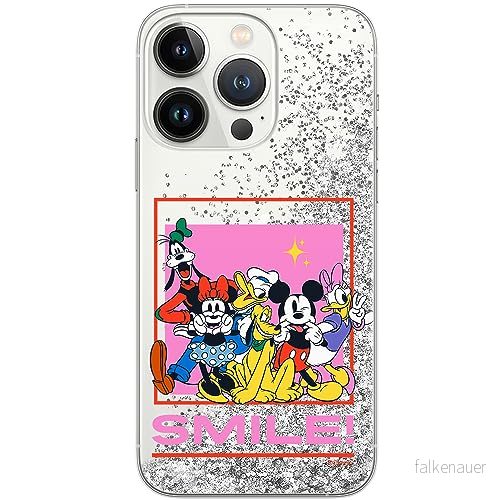 ERT GROUP mobiltelefonfodral för Apple Iphone 13 PRO MAX originalt och officiellt licensierat Disney mönster Friends 014, med glitter overflow effekt 5905795037192