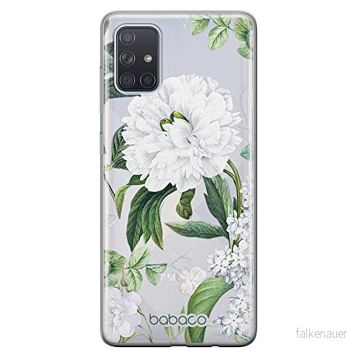 ERT GROUP mobiltelefonfodral för Samsung A71 originalt och officiellt licensierat Babaco mönster Flowers 031 optimalt anpassad till formen på mobiltelefonen, gedeeltelijk transparant 5905131281906