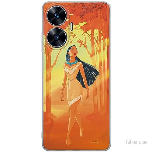 ERT GROUP mobiltelefonfodral för Realme C55 originalt och officiellt licensierat Disney mönster Pocahontas 001 optimalt anpassad till formen på mobiltelefonen, fodral tillverkad av TPU plast 5905511872519