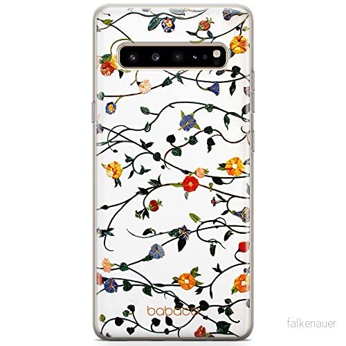 ERT GROUP Mobiltelefonskal för Samsung S10 5G original och officiellt licensierat Babaco mönster frukt blommor 008 perfekt anpassad till mobiltelefonens form, TPU fodral 5904805501104