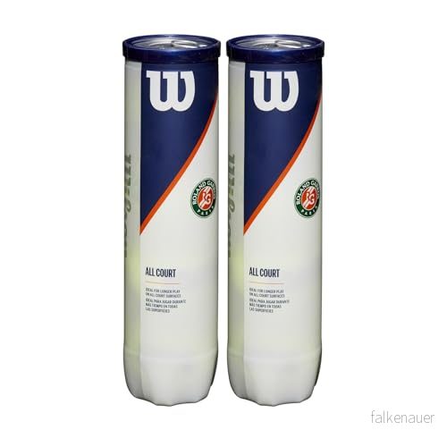 Wilson Roland Garros All Court tennispallo, tuplapakkaus 887768887780