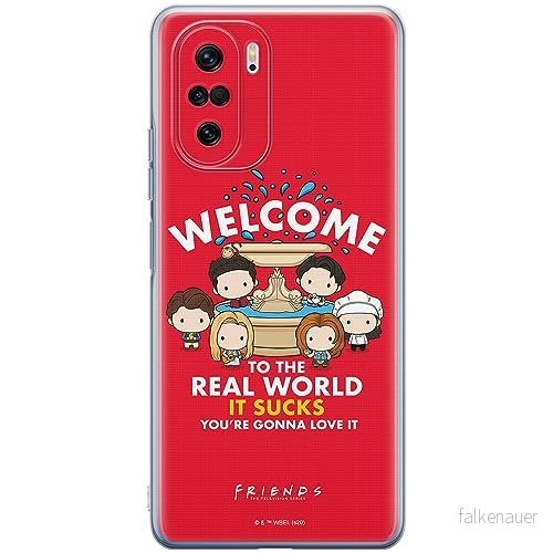 ERT GROUP mobiltelefonfodral för Xiaomi MI 11i/ REDMI K40/K40 PRO/POCO F3/ F3 PRO originalt och officiellt licensierat Friends mönster 005, fodral tillverkad av TPU plast 5905511881788