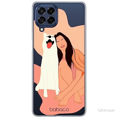 ERT GROUP mobiltelefonfodral för Samsung M33 5G originalt och officiellt licensierat Babaco mönster Dogs 005 optimalt anpassad till formen på mobiltelefonen, gedeeltelijk transparant 5905511357535