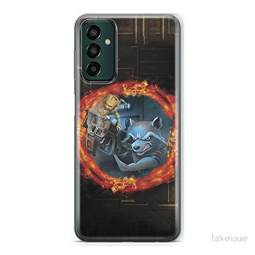 ERT GROUP mobiltelefonfodral för Samsung M13 4G originalt och officiellt licensierat Marvel mönster Guardians of the Galaxy 008 anpassad till formen på mobiltelefonen, fodral tillverkad av TPU plast 5905511323363