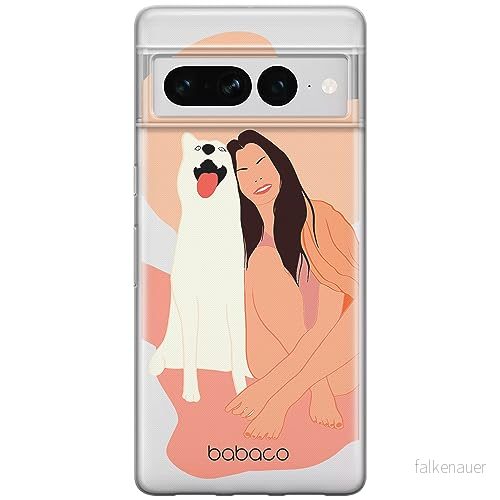 ERT GROUP mobiltelefonfodral för Google PIXEL 7 PRO originalt och officiellt licensierat Babaco mönster Dogs 005 optimalt anpassad till formen på mobiltelefonen, gedeeltelijk transparant 5905795171759