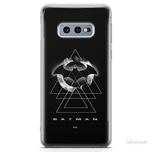 ERT GROUP mobiltelefonfodral för Samsung S10e originalt och officiellt licensierat DC mönster Batman 009 optimalt anpassad till formen på mobiltelefonen, fodral tillverkad av TPU plast 5903040809174