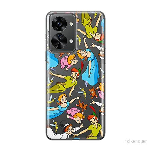 ERT GROUP mobiltelefonfodral för Oneplus NORD 2T 5G originalt och officiellt licensierat Disney mönster Peter Pan 002 optimalt anpassad till formen på mobiltelefonen, gedeeltelijk transparant 5905511276669