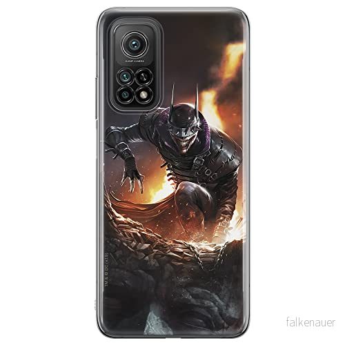 ERT GROUP mobiltelefonfodral för Xiaomi MI 10T 5G / PRO originalt och officiellt licensierat DC mönster Batman Who Laughs 001, fodral tillverkad av TPU plast 5903040350638