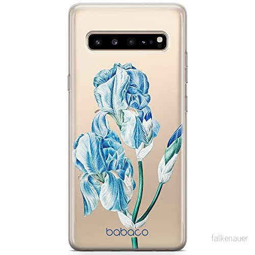 ERT GROUP mobiltelefonfodral för Samsung S10 5G originalt och officiellt licensierat Babaco mönster Flowers 025 optimalt anpassad till formen på mobiltelefonen, gedeeltelijk transparant 5905131254870