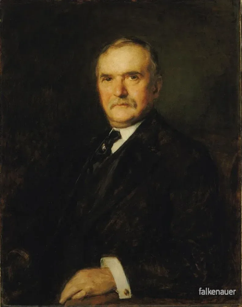 Målning William T. Evans - Alphonse Jongers | Konsttryck - Bild 2