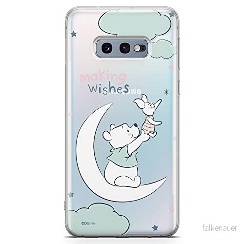 ERT GROUP mobiltelefonfodral för Samsung S10e originalt och officiellt licensierat Disney mönster Winnie the Pooh and friends 040 anpassad till formen på mobiltelefonen, gedeeltelijk transparant 5903537772639