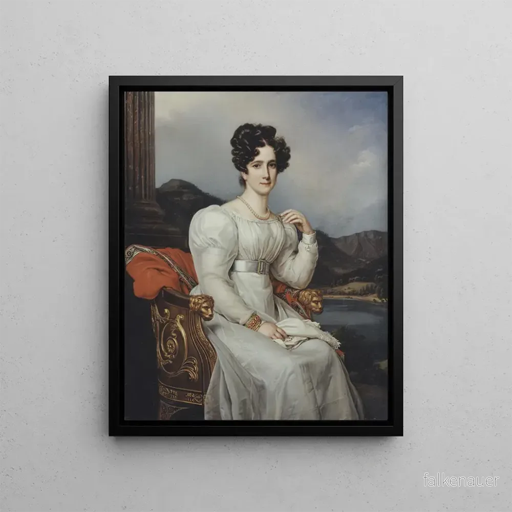 Målning Fredrika Dorotea Vilhelmina (1781 – 1826), drottning av Sverige – Joseph Karl Stieler | Konsttryck Målning Fredrika Dorotea Vilhelmina (1781 – 1826), drottning av Sverige – Joseph Karl Stieler | Konsttryck