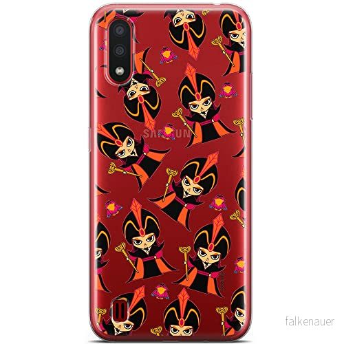 ERT GROUP mobiltelefonfodral för Samsung A01 originalt och officiellt licensierat Disney mönster Jafar 002 optimalt anpassad till formen på mobiltelefonen, gedeeltelijk transparant 5905131403322