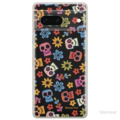 ERT GROUP mobiltelefonfodral för Google PIXEL 7 originalt och officiellt licensierat Disney mönster Coco 001 optimalt anpassad till formen på mobiltelefonen, fodral tillverkad av TPU plast 5905795139148
