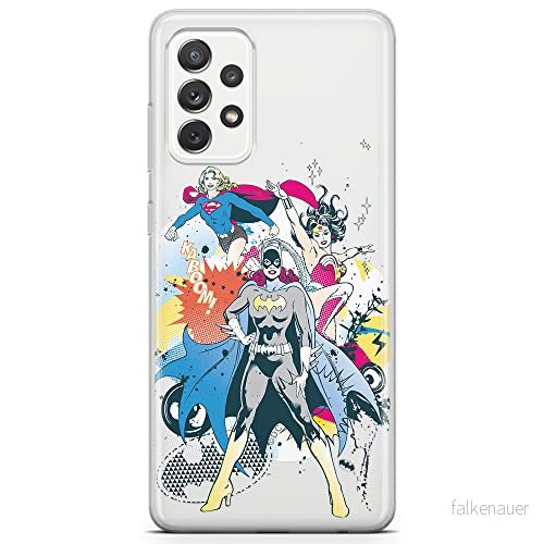 ERT GROUP mobiltelefonfodral för Samsung A72 5G originalt och officiellt licensierat DC mönster Super Girls 001 optimalt anpassad till formen på mobiltelefonen, gedeeltelijk transparant 5903040082836