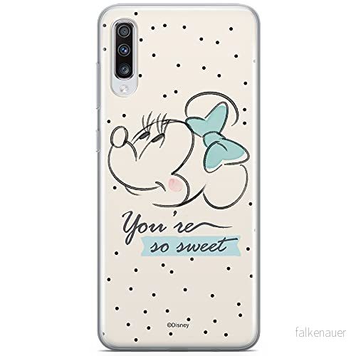 ERT GROUP mobiltelefonfodral för Samsung A70 originalt och officiellt licensierat Disney mönster Minnie 042 optimalt anpassad till formen på mobiltelefonen, fodral tillverkad av TPU plast 5902980410822