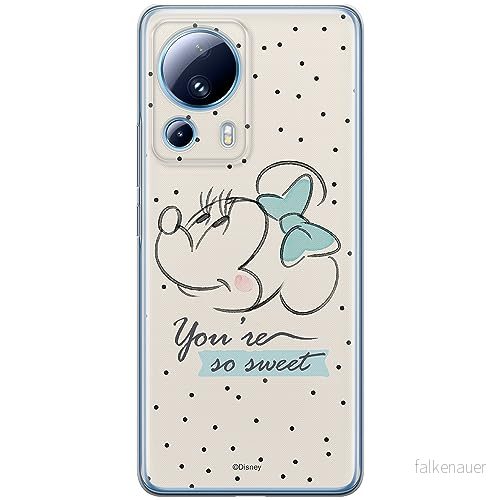 ERT GROUP mobiltelefonfodral för Xiaomi 13 LITE/CIVI 2 originalt och officiellt licensierat Disney mönster Minnie 042 optimalt anpassad till formen på mobiltelefonen, fodral tillverkad av TPU plast 5905511931575