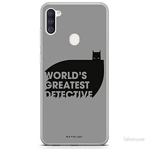 ERT GROUP mobiltelefonfodral för Samsung A11 / M11 originalt och officiellt licensierat DC mönster Batman 051 optimalt anpassad till formen på mobiltelefonen, fodral tillverkad av TPU plast 5905131542762