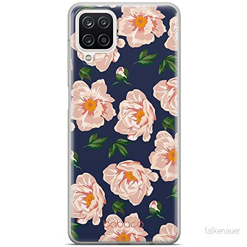 ERT GROUP mobiltelefonfodral för Samsung A12 / M12 originalt och officiellt licensierat Babaco mönster Flowers 014 optimalt anpassad till formen på mobiltelefonen, fodral tillverkad av TPU plast 5903932617450