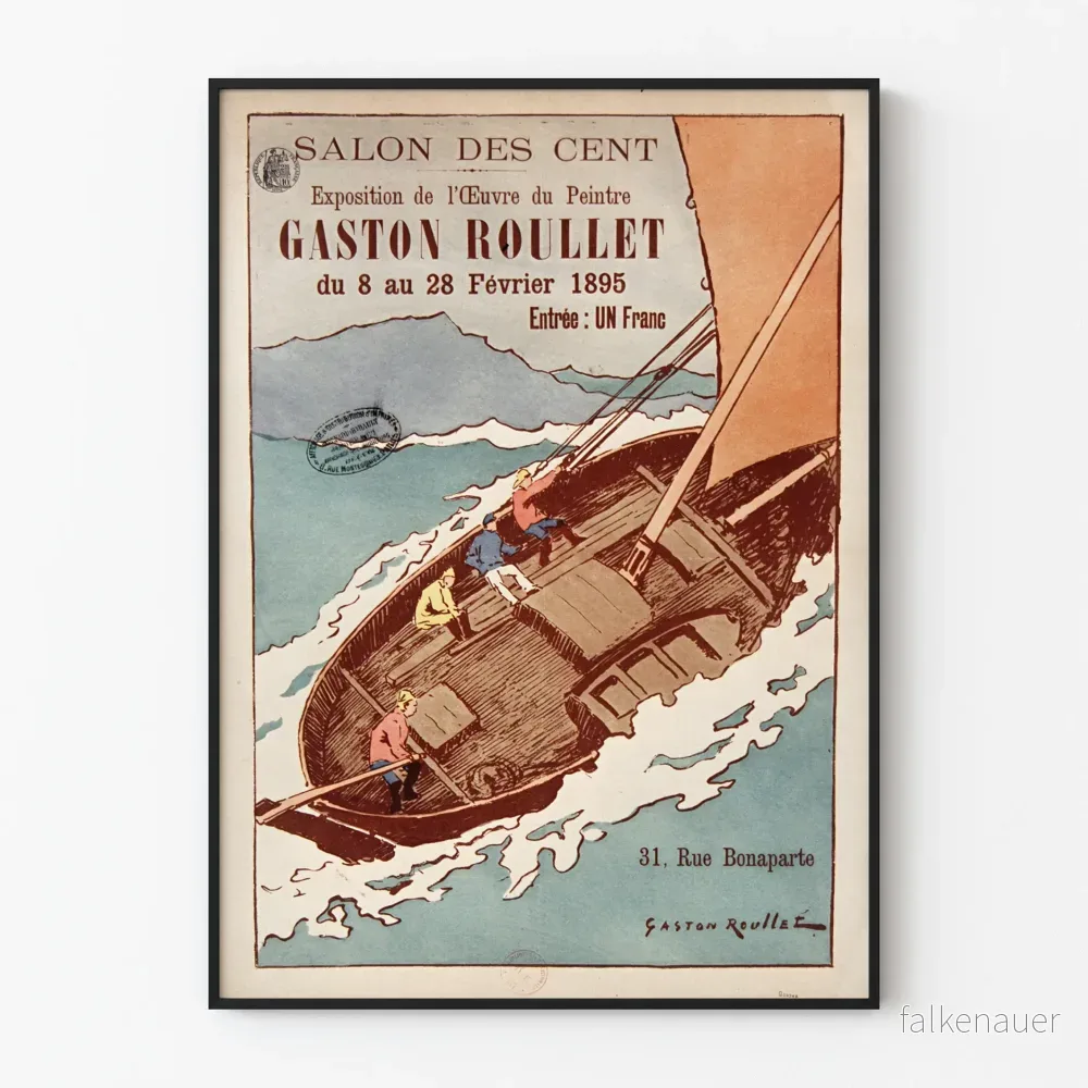 Postersalonens Cent - Utställning Gaston Roullet 1895