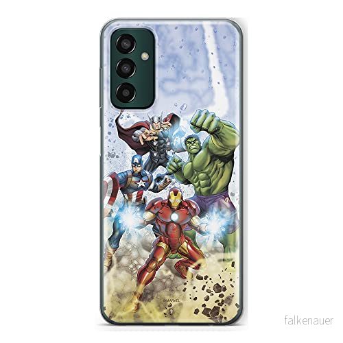 ERT GROUP mobiltelefonfodral för Samsung M13 4G originalt och officiellt licensierat Marvel mönster Avengers 003 optimalt anpassad till formen på mobiltelefonen, fodral tillverkad av TPU plast 5905511323066