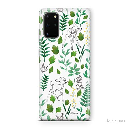 ERT GROUP mobiltelefonfodral för Samsung S20 PLUS / S11 originalt och officiellt licensierat Disney mönster Bambi 008 Vit anpassad till formen på mobiltelefonen, fodral tillverkad av TPU plast 5903537522043