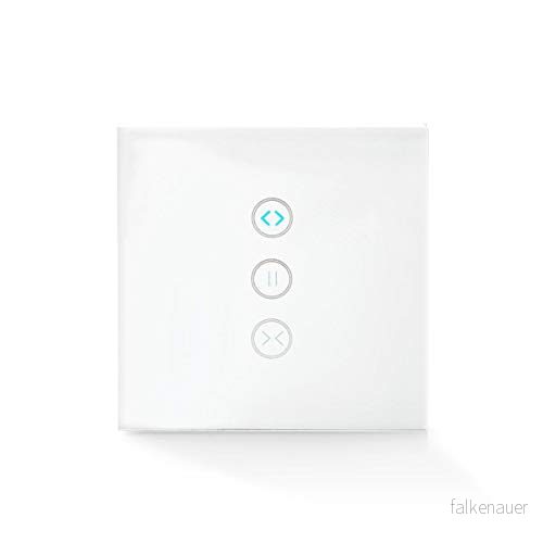 Nedis SmartLife Väggströmbrytare WLAN WiFi - Integrerad SmartLife-App - Kompatibel med Alexa och Google Home - Vit 5412810272839