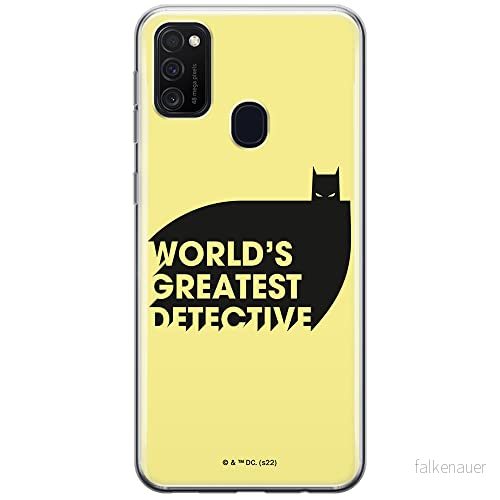ERT GROUP mobiltelefonfodral för Samsung M21 / M30S originalt och officiellt licensierat DC mönster Batman 051 optimalt anpassad till formen på mobiltelefonen, fodral tillverkad av TPU plast 5905131541437