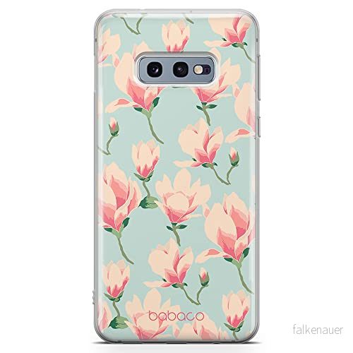 ERT GROUP mobiltelefonfodral för Samsung S10e originalt och officiellt licensierat Babaco mönster Flowers 016 optimalt anpassad till formen på mobiltelefonen, fodral tillverkad av TPU plast 5903932623239