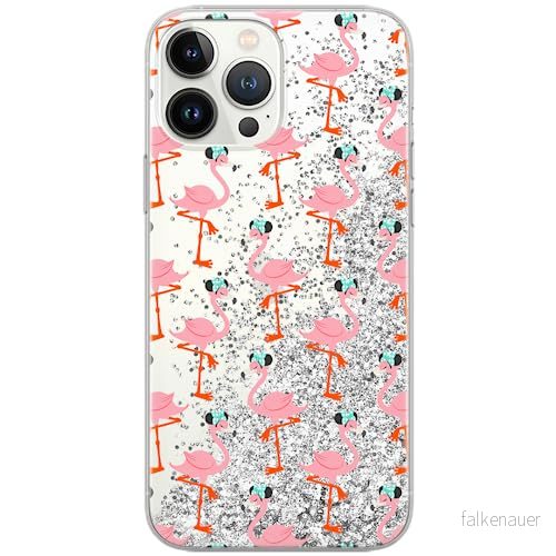 ERT GROUP mobiltelefonfodral för Apple Iphone 14 originalt och officiellt licensierat Disney mönster Minnie 032 optimalt anpassad till formen på mobiltelefonen, med glitter overflow effekt 5905511601102