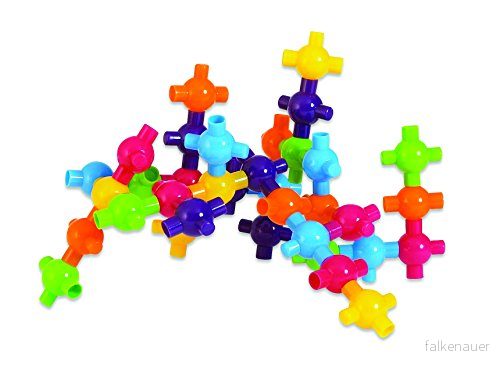 BSM Edushape- Kiddy Connect-utdragbara delar konstanta set, Ed 829036, flerfärgad 3700734400783