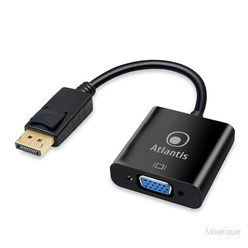 ATLANTIS ADATT. Displayport till VGA A04 DP_VGA 8026974020464